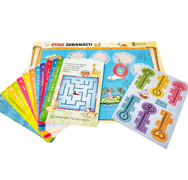 Zaklad v škatli - Otoki skrivnosti